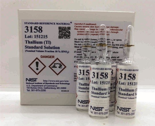 SRM 3158 - 鉈(Tl)標(biāo)準(zhǔn)溶液